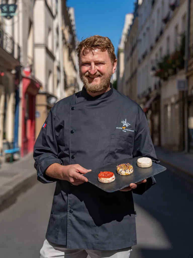 Pierre, fromager du Musée Vivant du Fromage