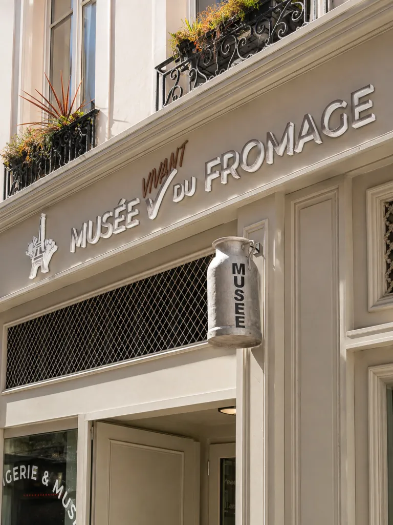 Entrée du Musée Vivant du Fromage